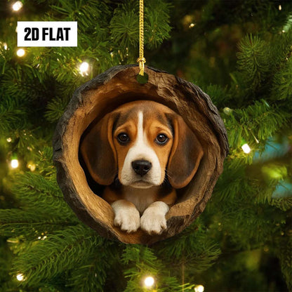 Beagle - Animal Christmas Ornament CH153