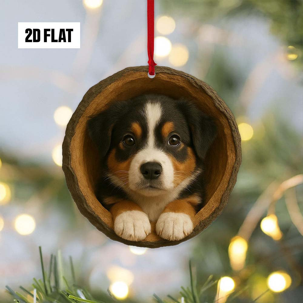 Bernese Mountain - Animal Christmas Ornament CH156