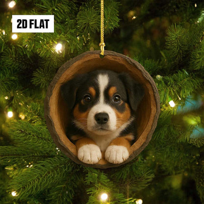 Bernese Mountain - Animal Christmas Ornament CH156