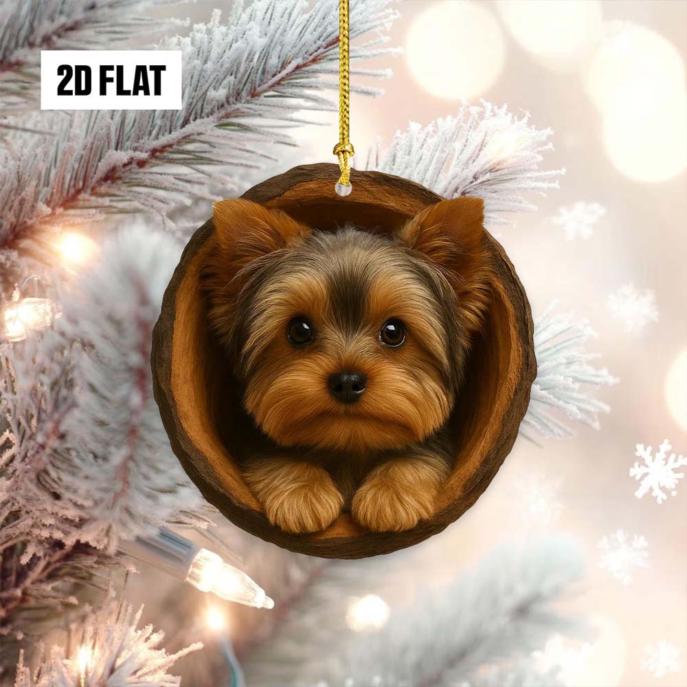 Yorkshire Terrier - Animal Christmas Ornament CH157