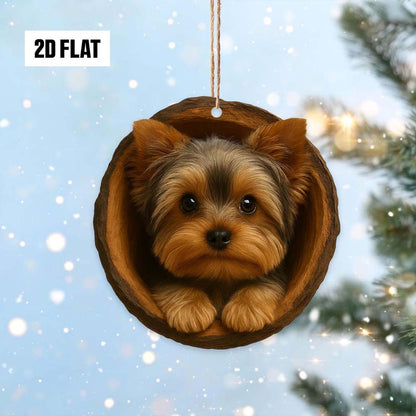 Yorkshire Terrier - Animal Christmas Ornament CH157