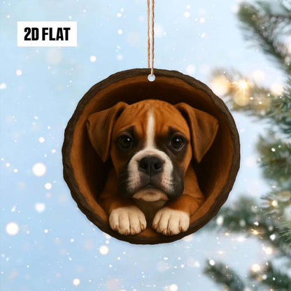 Boxer Dog - Animal Christmas Ornament CH158