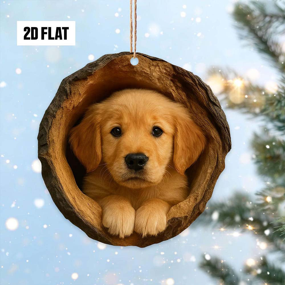Golden Retriever - Animal Christmas Ornament CH159