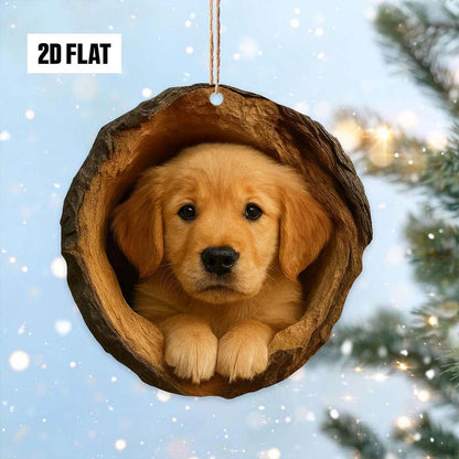 Golden Retriever - Animal Christmas Ornament CH159