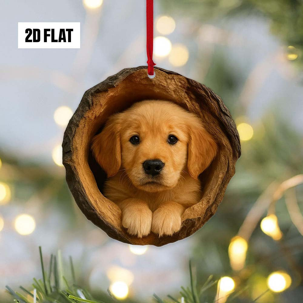 Golden Retriever - Animal Christmas Ornament CH159