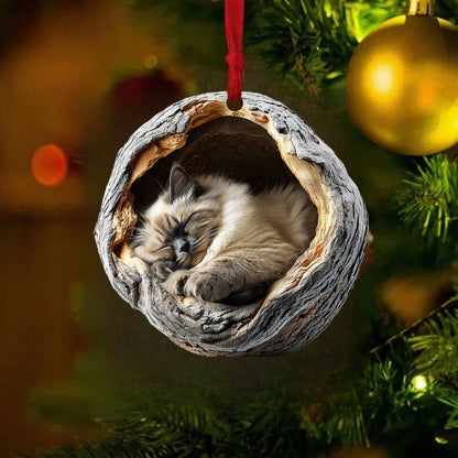 Himalayan Cat - Animal Christmas Ornament CH248