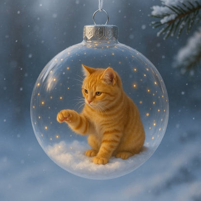 Playful Animal Ornament Balls