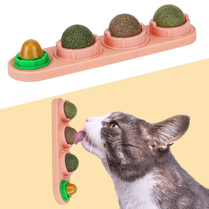 Catnip Toys Balls 4 Pcs