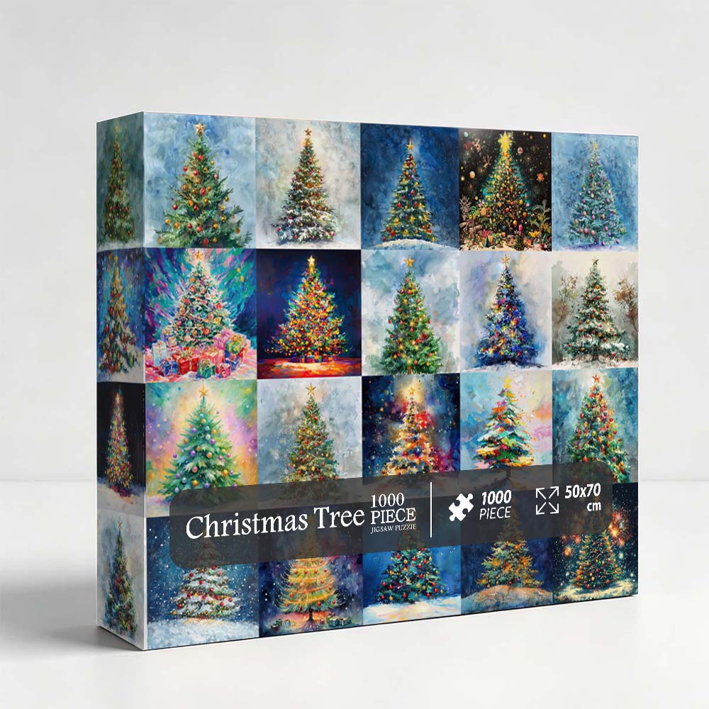 Christmas Tree Countdown Puzzle – 1000 Pieces
