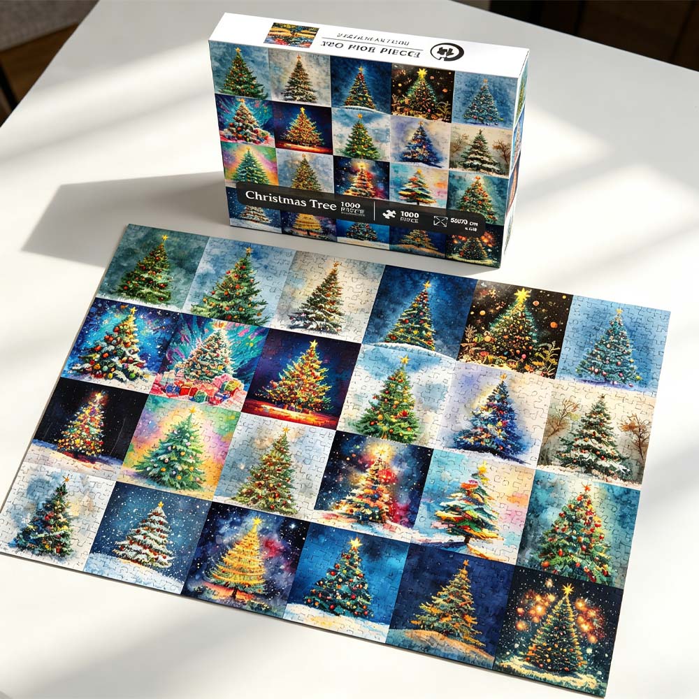 Christmas Tree Countdown Puzzle – 1000 Pieces