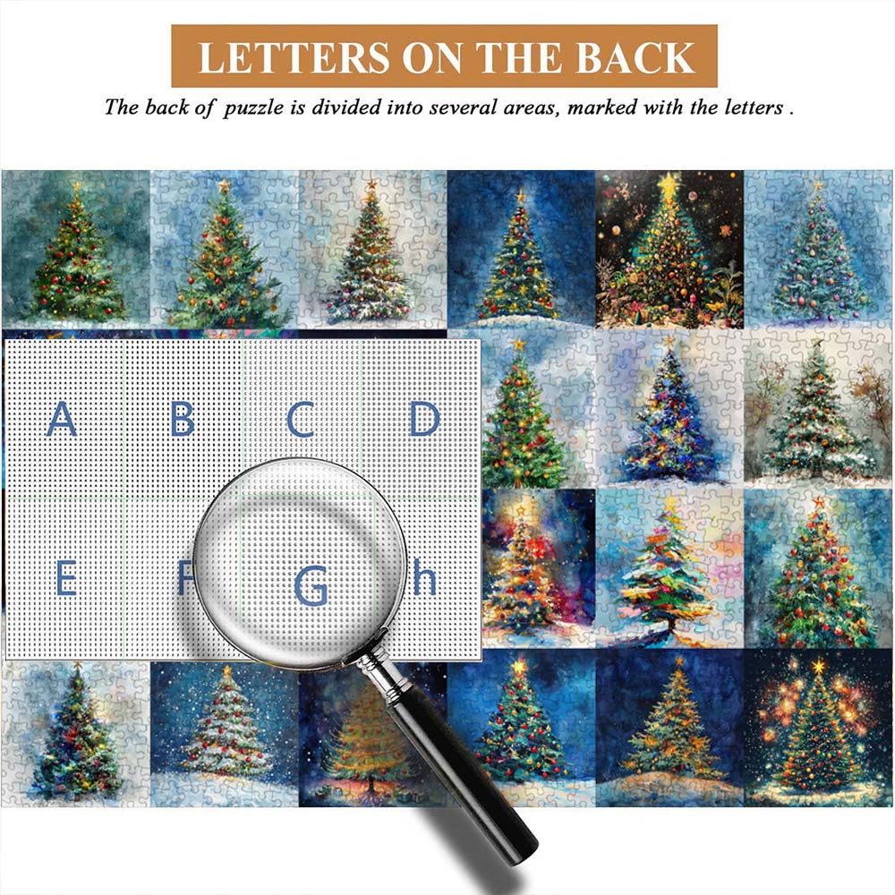 Christmas Tree Countdown Puzzle – 1000 Pieces