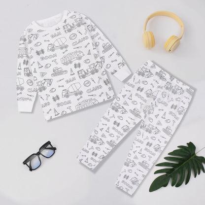 DIY Paintable Pajama Set for Children