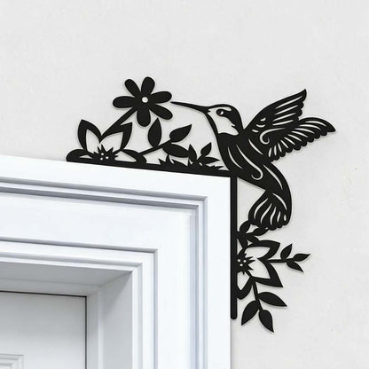 Humming Bird Metal Door Topper DT071