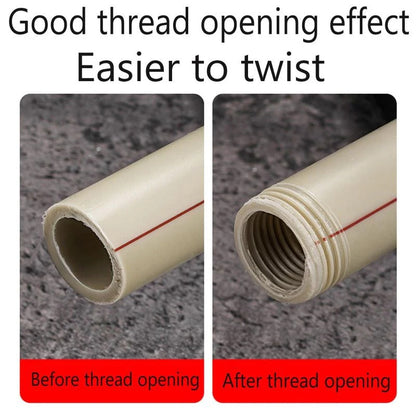 Integrated Internal & External Pipe Threading Tool