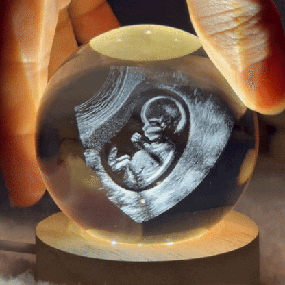 Crystal Ball Night Light for Mom