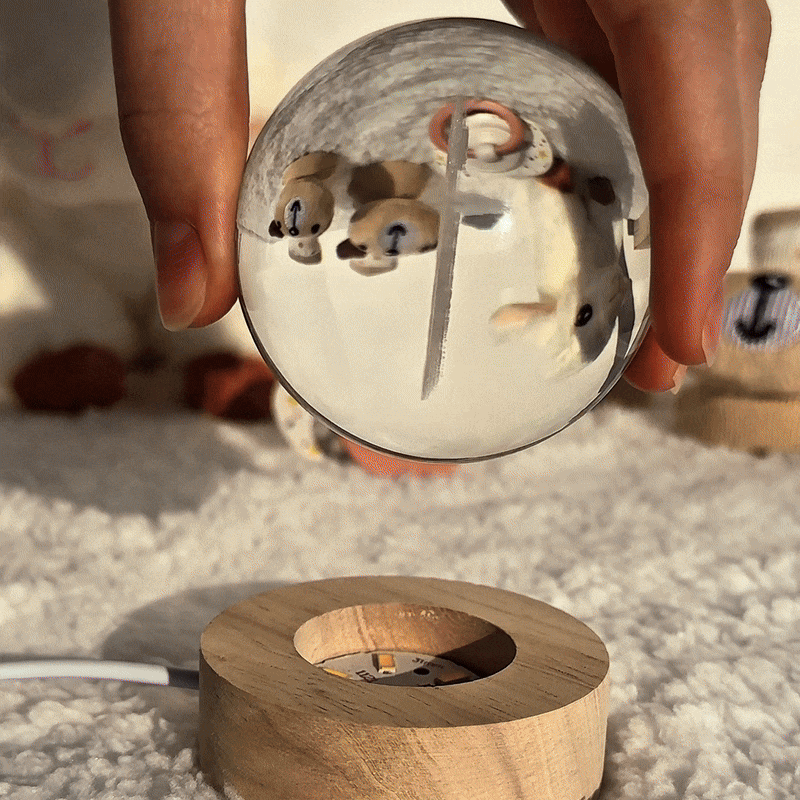 Crystal Ball Night Light for Mom