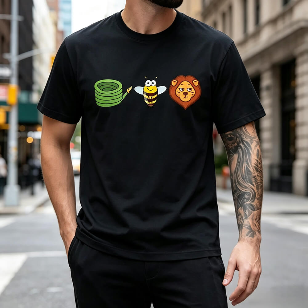 Hose Bee Lion Men's T-Shirts