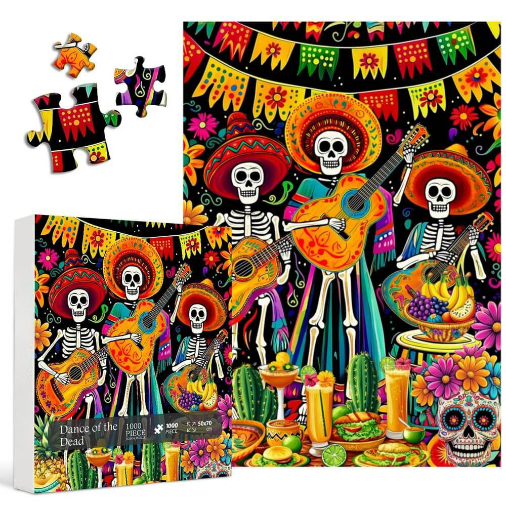 Dance Of The Undead Jigsaw Puzzle 1000-Piece