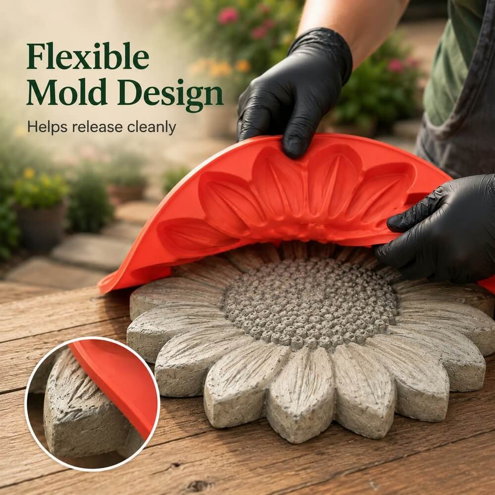 Reusable Garden Art Mold – Make Your Garden Truly One of a Kind