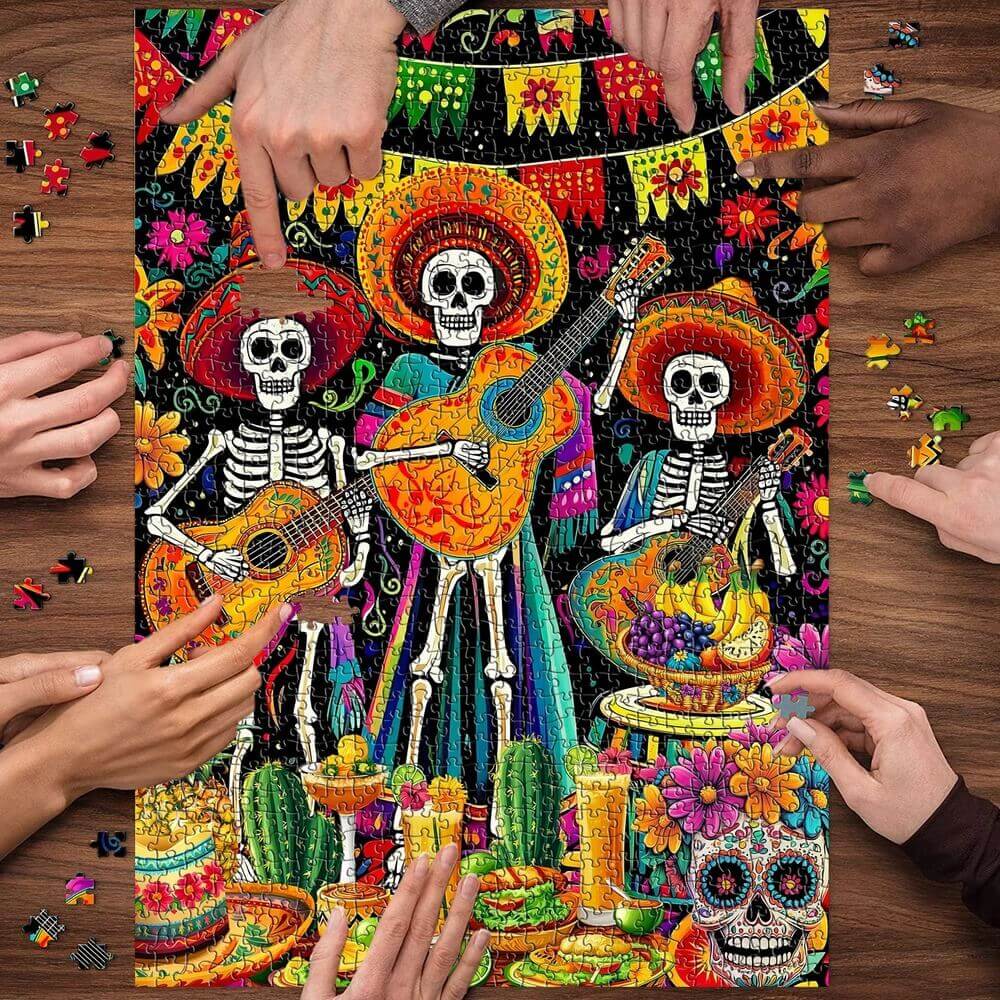 Dance Of The Undead Jigsaw Puzzle 1000-Piece