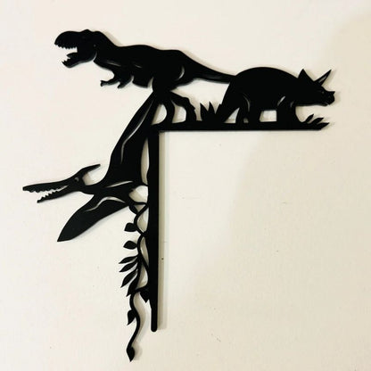 Dinosaur Metal Door Topper DT078