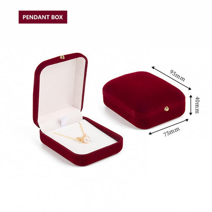 Elegant Velvet Jewelry Boxes