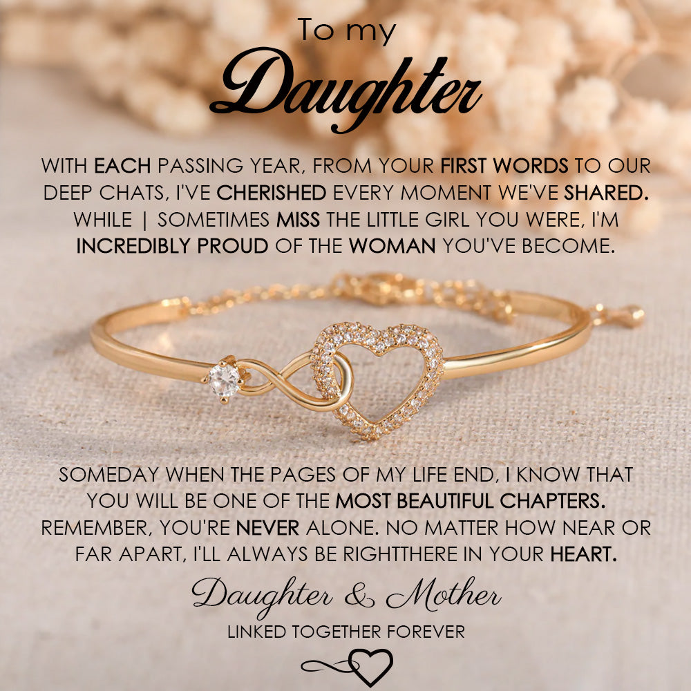"To My Daughter" Forever Connected Bracelet