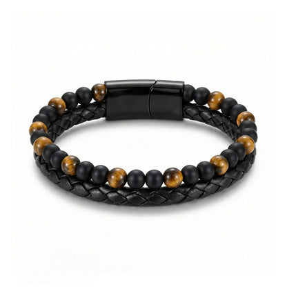 To My Son - Tiger Eye Protection Bracelet