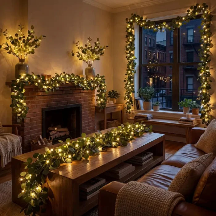 Fairy Light Eucalyptus Vine