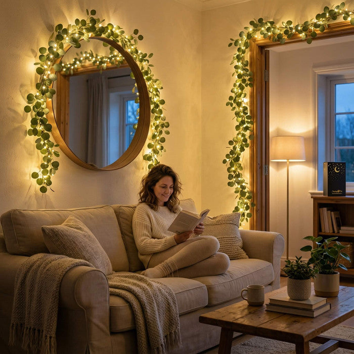 Fairy Light Eucalyptus Vine