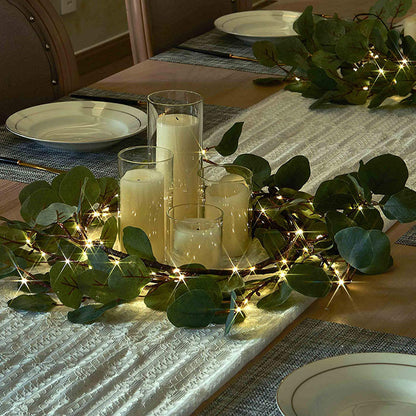 Fairy Light Eucalyptus Vine
