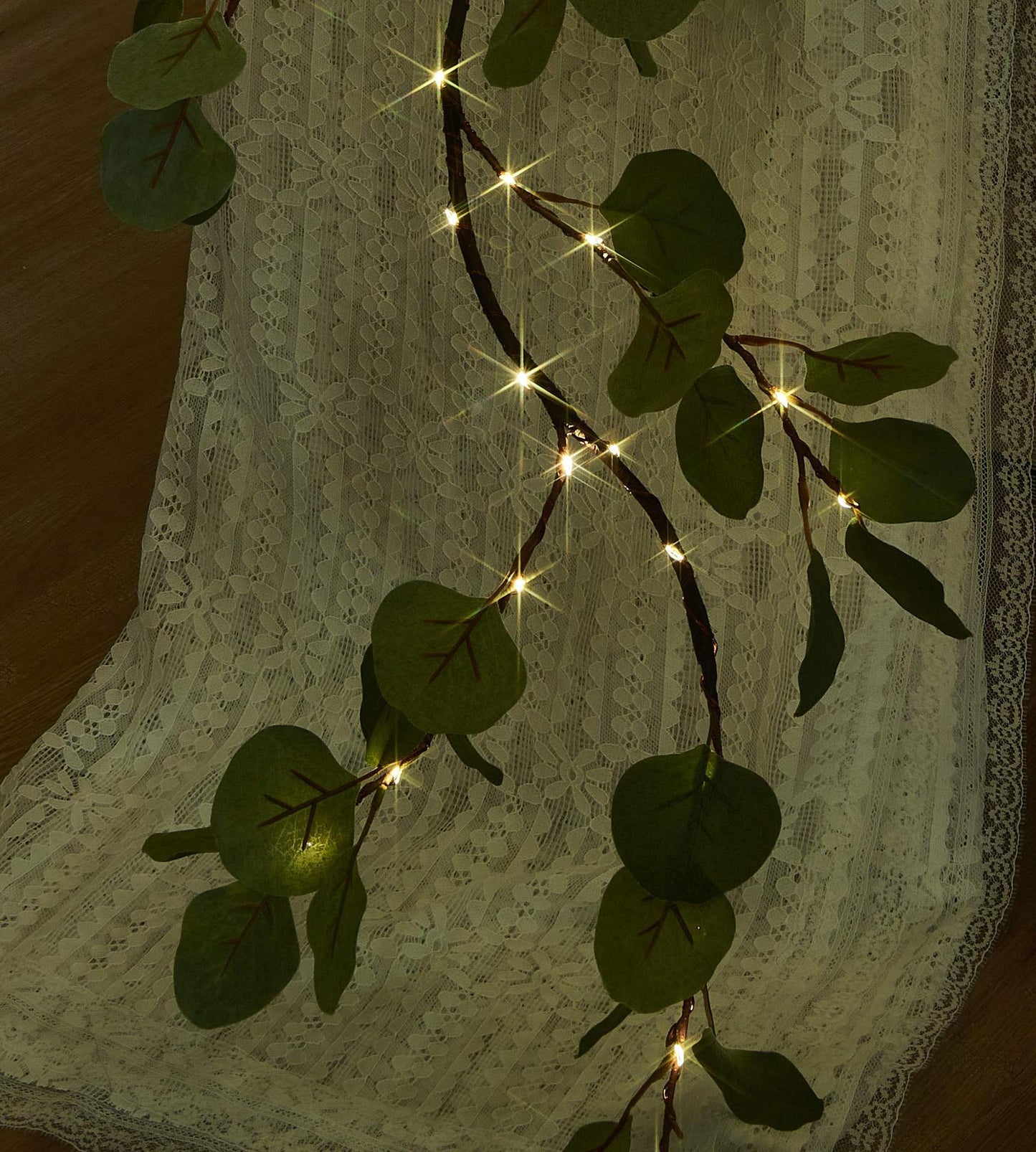 Fairy Light Eucalyptus Vine