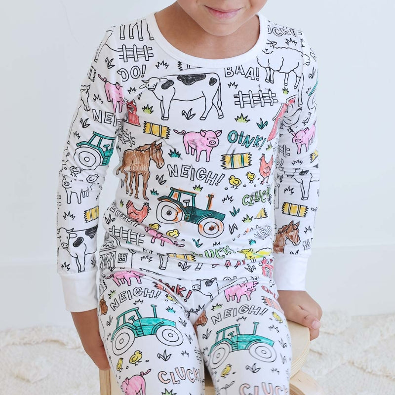 DIY Paintable Pajama Set for Children