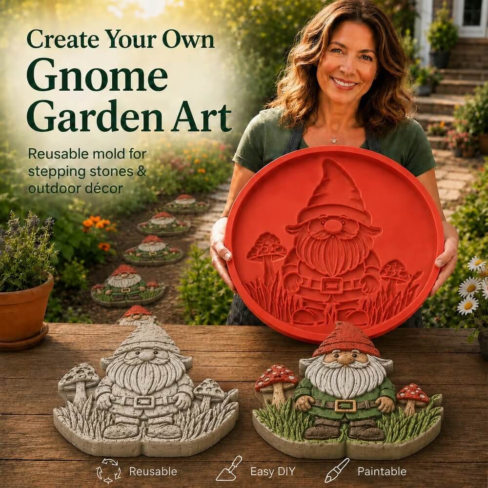 Reusable Garden Art Mold – Make Your Garden Truly One of a Kind