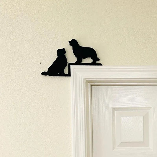 Golden Retriever Metal Door Topper DT034