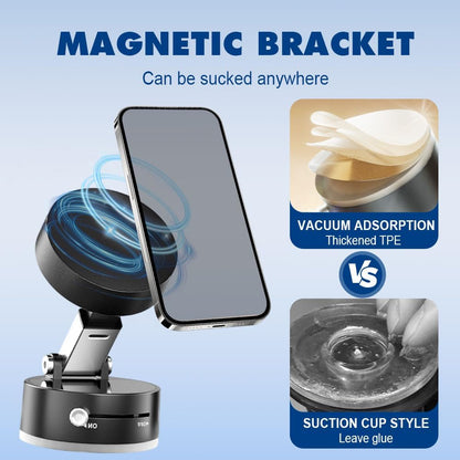 Multifunctional Car Phone Holder - Foldable And Retractable Magnetic Phone Holder