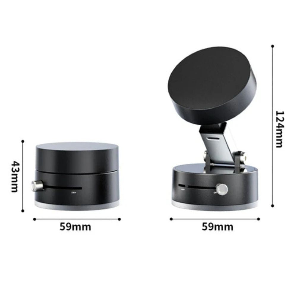 Multifunctional Car Phone Holder - Foldable And Retractable Magnetic Phone Holder