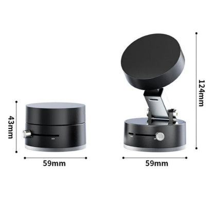 Multifunctional Car Phone Holder - Foldable And Retractable Magnetic Phone Holder