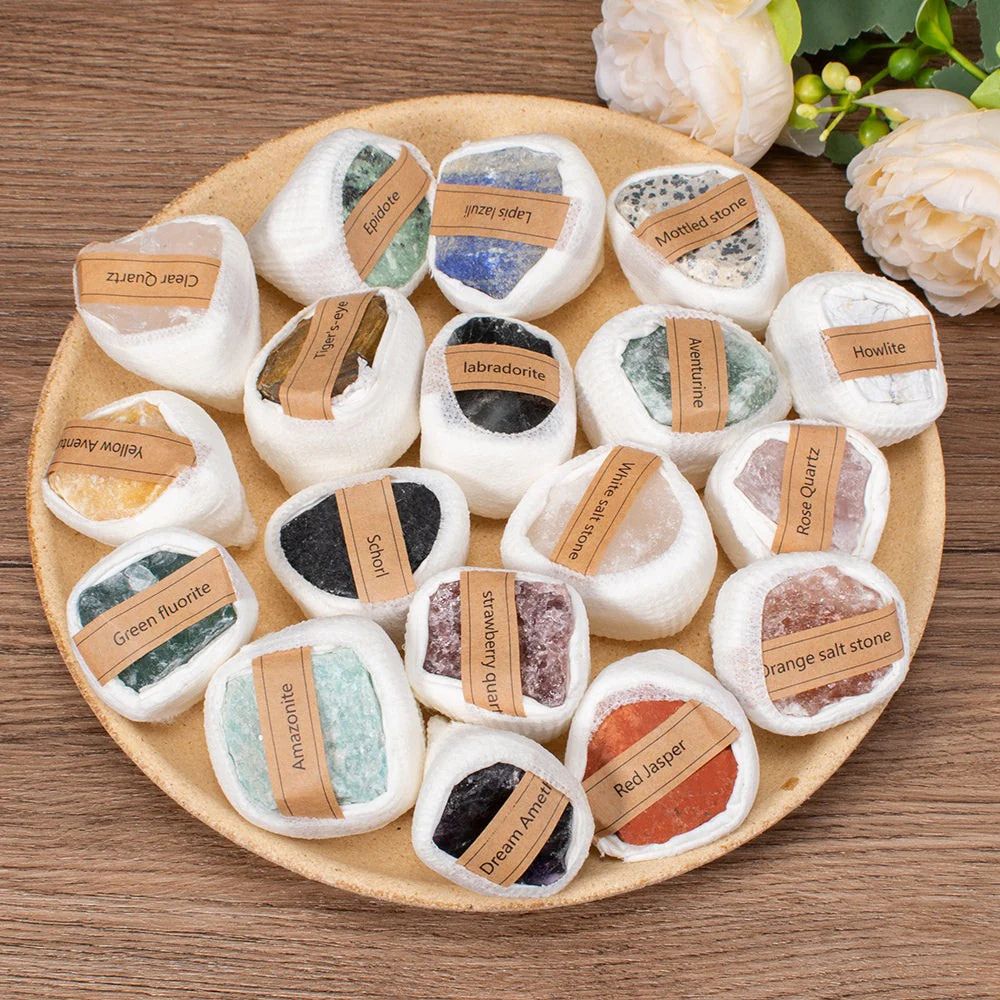 Natural Raw Crystal Specimen Gift Box