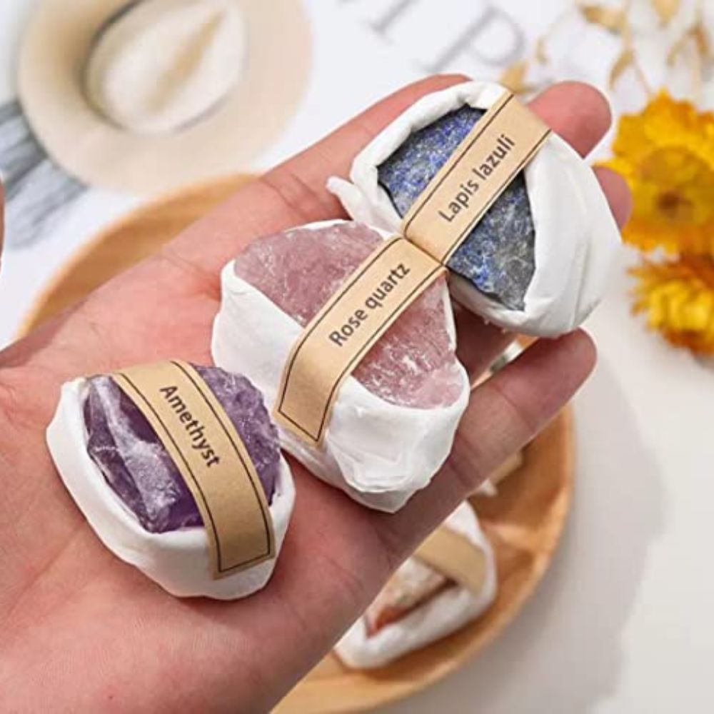 Natural Raw Crystal Specimen Gift Box