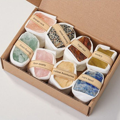 Natural Raw Crystal Specimen Gift Box