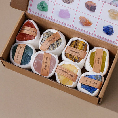 Natural Raw Crystal Specimen Gift Box
