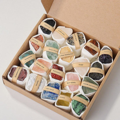 Natural Raw Crystal Specimen Gift Box