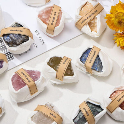 Natural Raw Crystal Specimen Gift Box