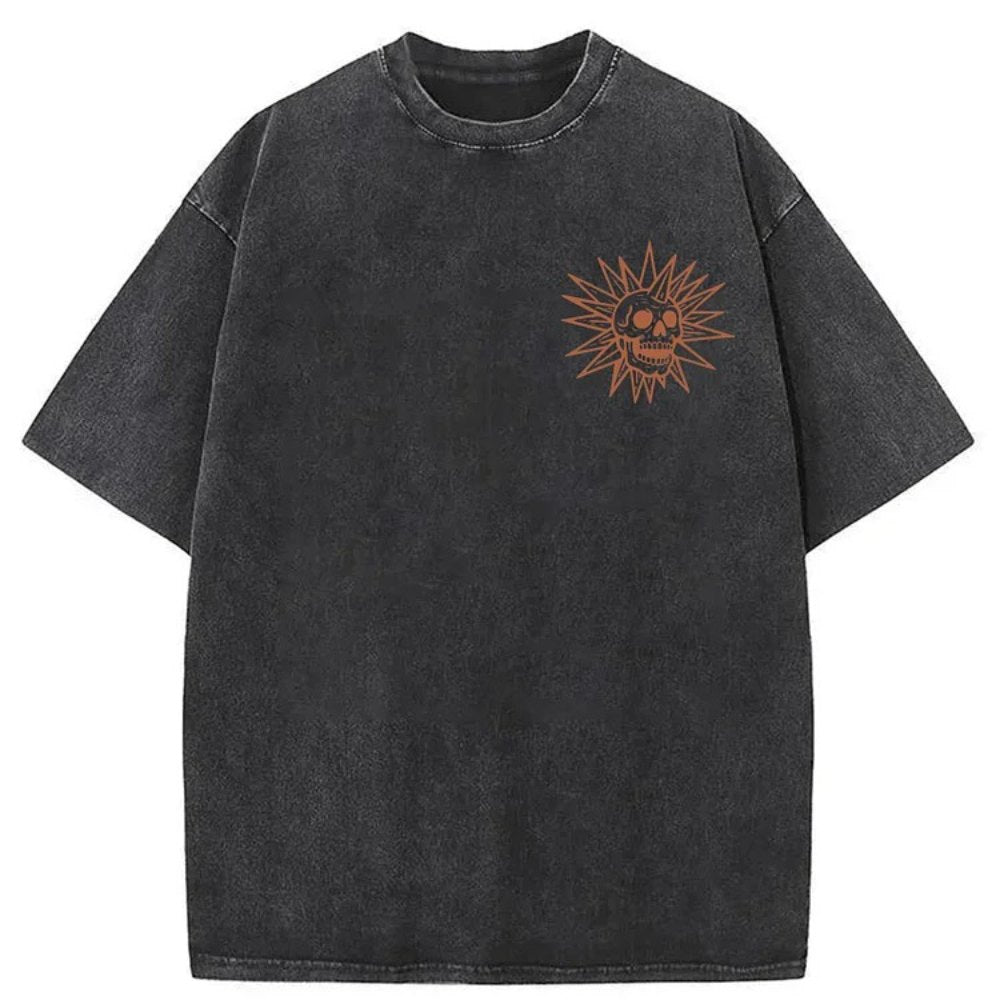 Spooky Island Cartoon Halloween T-Shirt