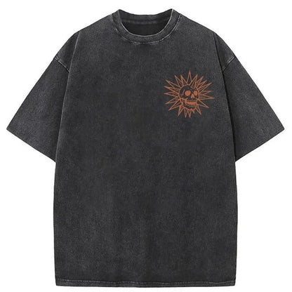 Spooky Island Cartoon Halloween T-Shirt