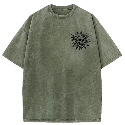 Spooky Island Cartoon Halloween T-Shirt