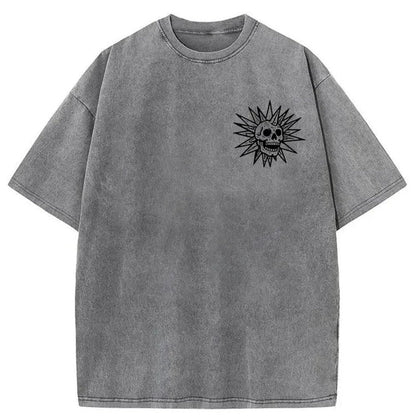 Spooky Island Cartoon Halloween T-Shirt