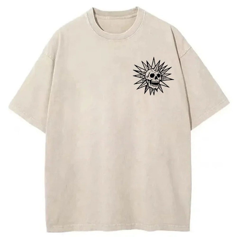 Spooky Island Cartoon Halloween T-Shirt