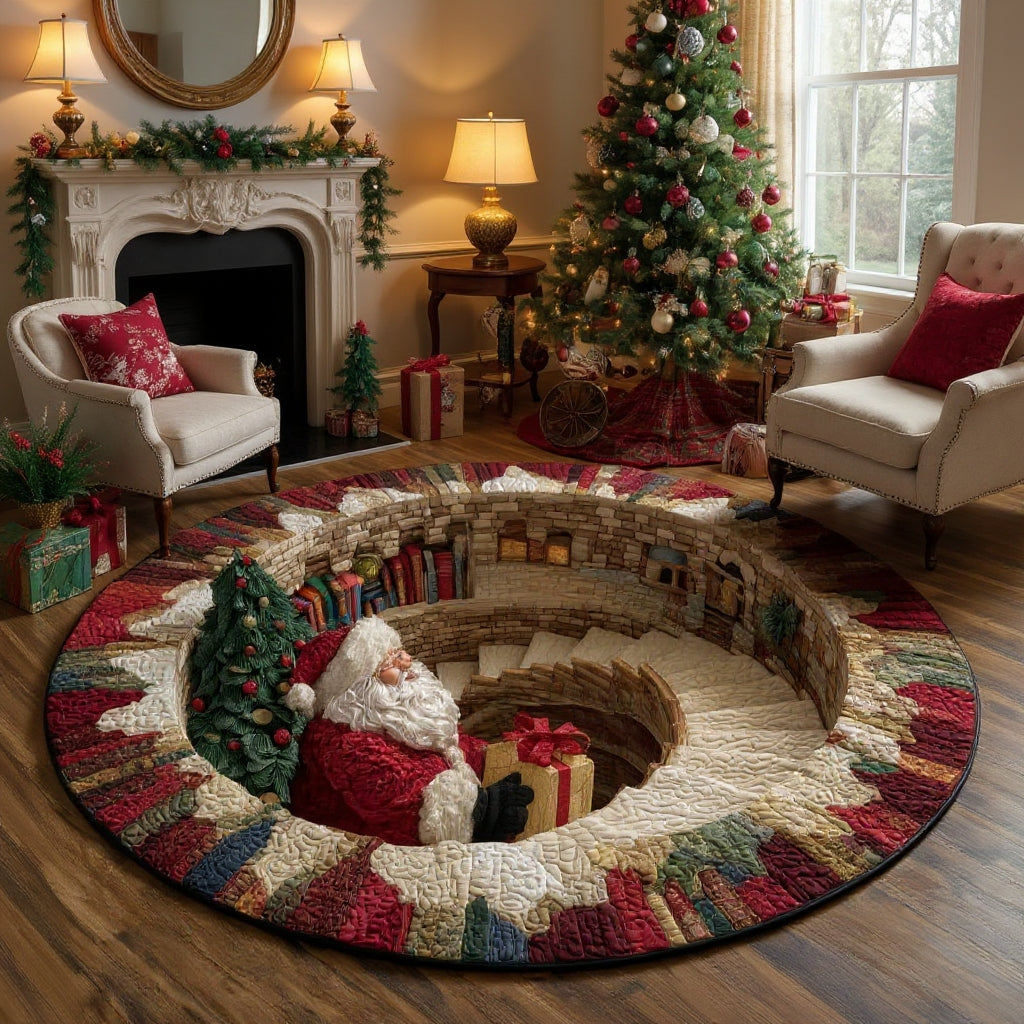 Jolly Workshop - Christmas Round Rug - JW001